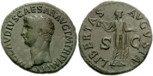claudius coin RIC113